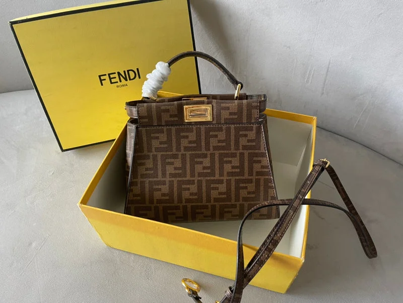 Fendi bags with a zippered interior pocket for separating items and keeping them organizedBC - FENDI BAGS - 241