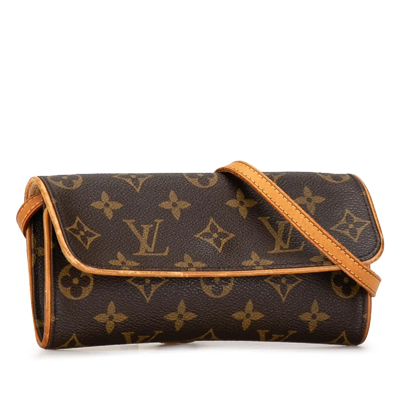 Louis Vuitton backpacks with a sleek, minimalist design for styleLouis Vuitton Monogram Pochette Twin PM (oeXt5x)