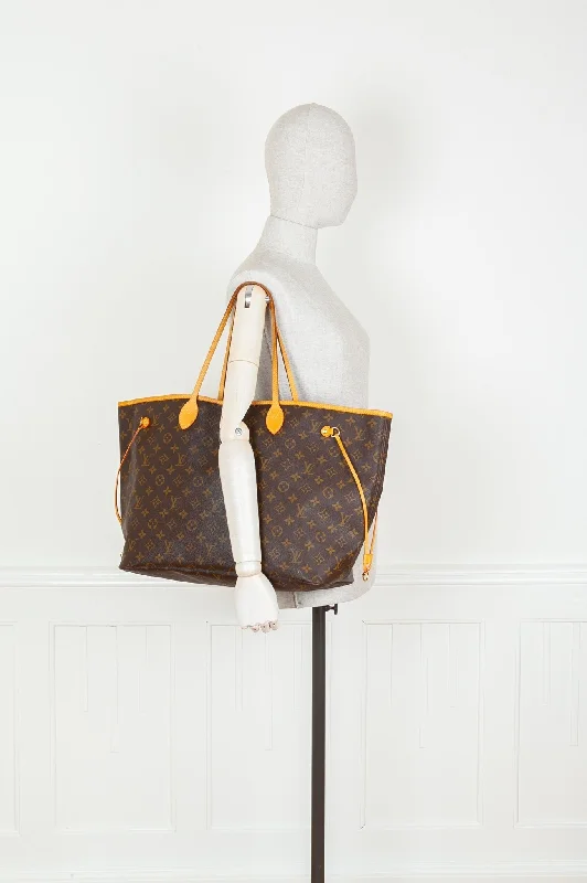 Louis Vuitton handbags with a metal - framed clasp for durabilityLOUIS VUITTON Neverfull GM