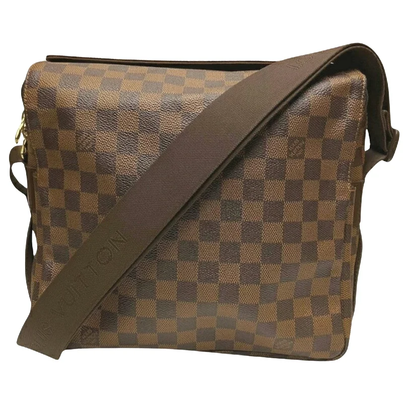 Louis Vuitton bags with a detachable mirror inside for on - the - go touch - upsLOUIS VUITTON Naviglio Shoulder Bag