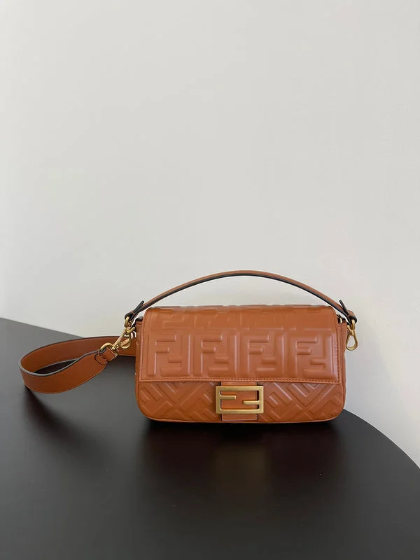 Fendi handbags with a perforated leather detail for a breathable and unique designWF - Fendi Bags - 181