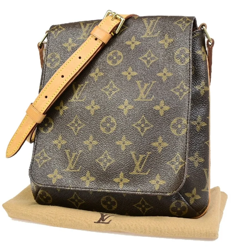 Louis Vuitton crossbody bags with a printed floral pattern for femininityLOUIS VUITTON Musette Salsa Shoulder Bag