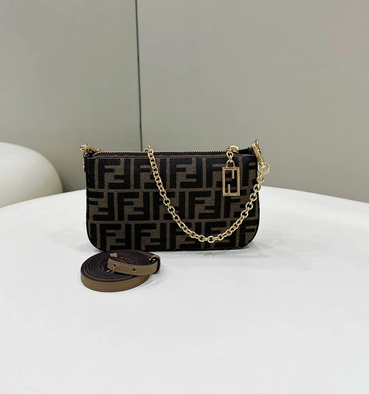 Fendi tote bags with a solar - powered charging panel for eco - friendly chargingWF - Fendi Bags - 271