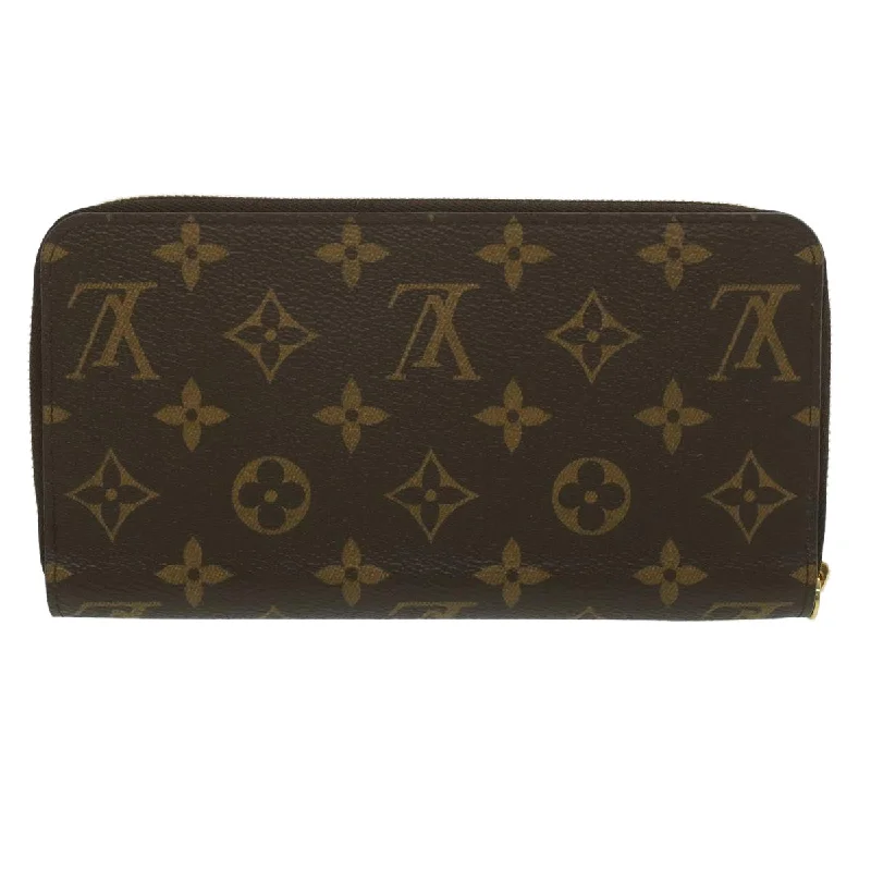 Louis Vuitton bags with a zippered interior pocket for better organizationLOUIS VUITTON Monogram Zippy Wallet Long Wallet Rose Valerine M41894 Auth 36358A