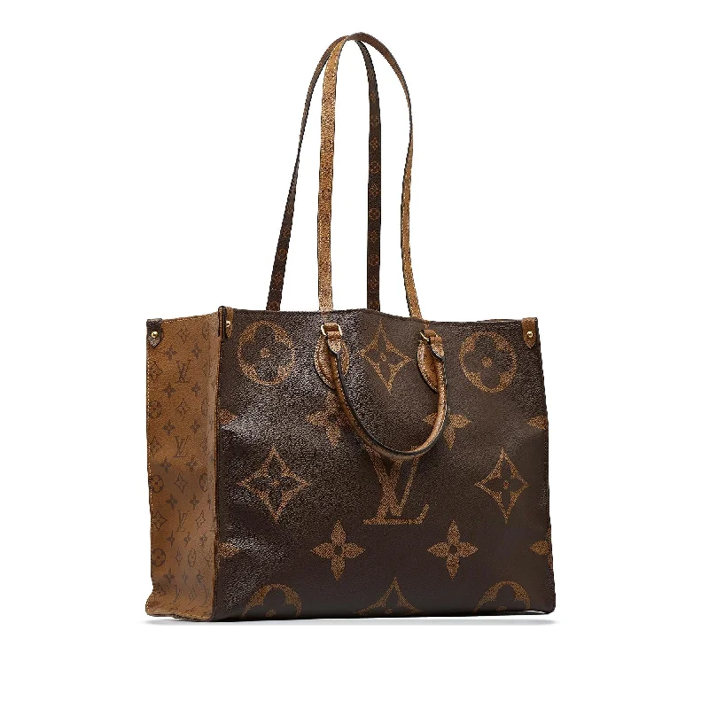 Louis Vuitton backpacks with a sleek, minimalist design for styleLouis Vuitton Monogram Reverse Giant OnTheGo GM (5vzHf4)