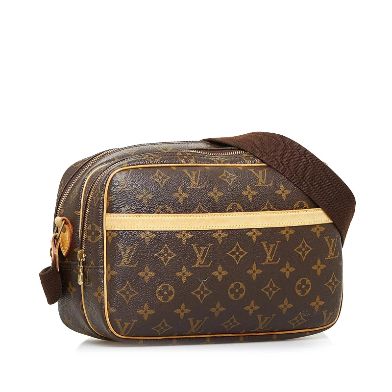 Louis Vuitton backpacks with a multi - pocket organization for functionalityLouis Vuitton Monogram Reporter PM (mIIxeg)