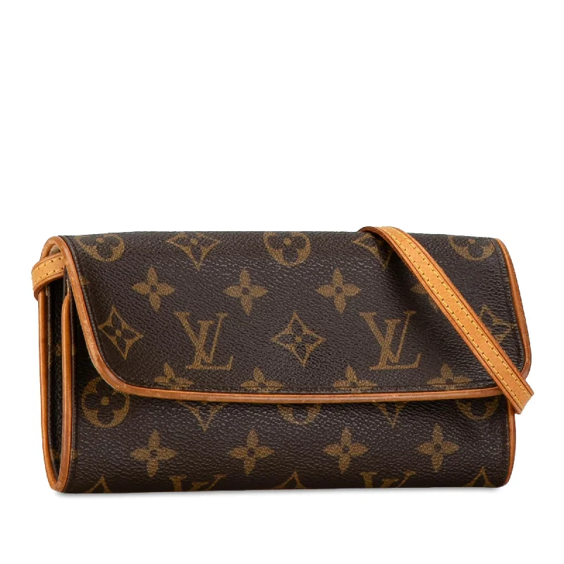 Louis Vuitton Capucines bags with smooth calfskin leather for luxuryLouis Vuitton Monogram Pochette Twin PM (CQ7dMq)