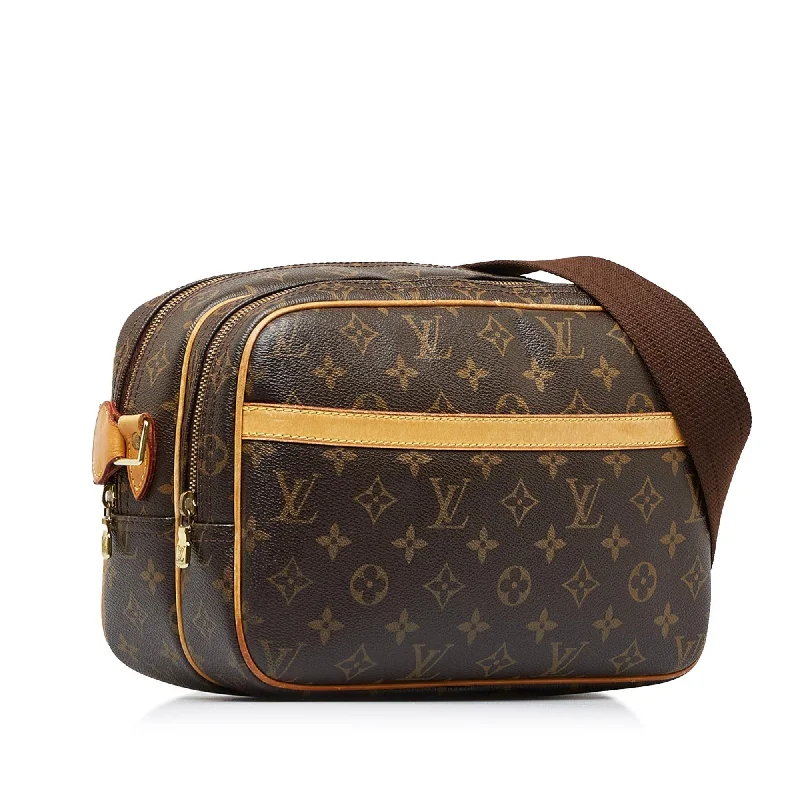 Ladies Louis Vuitton shoulder bags with a magnetic - closure flap for easeLouis Vuitton Monogram Reporter PM (SuMWNk)