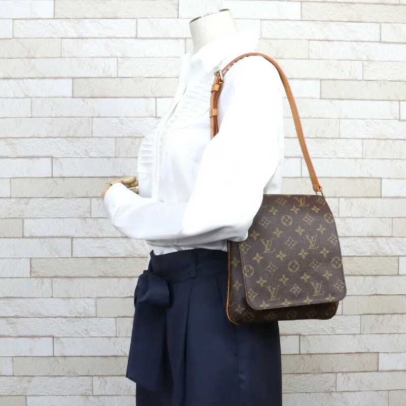 Louis Vuitton backpacks with a hidden back pocket for securityLouis Vuitton Musette Salsa Monogram Shoulder Bag Ladies