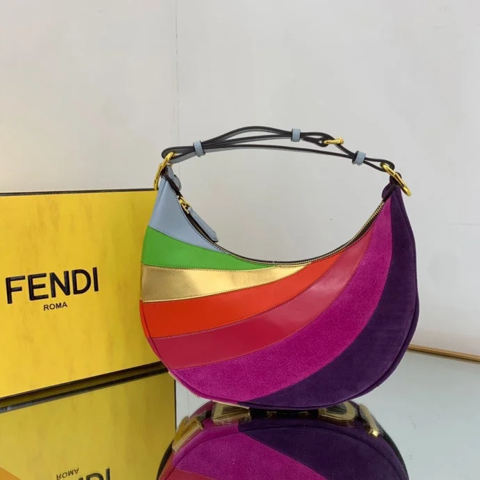 Ladies Fendi crossbody bags with a wide - width strap for enhanced comfort during long - term useWF - Fendi Bags - 241