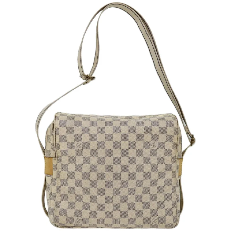 Louis Vuitton tote bags with a water - resistant coating for outdoor useLOUIS VUITTON Naviglio Shoulder Bag