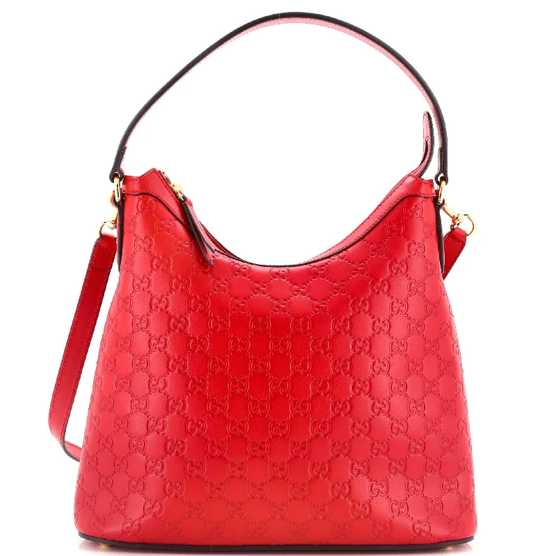 Linea A Signature Hobo Guccissima Leather Large