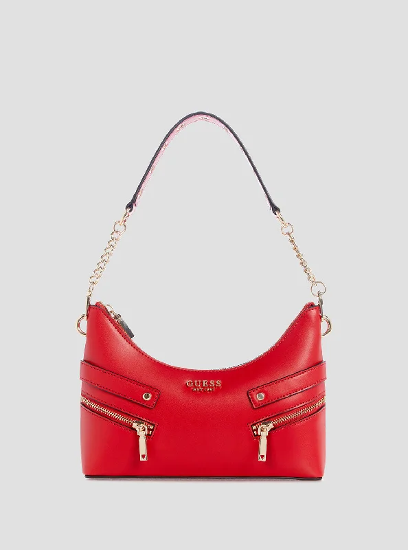 Guess bags in limited edition coloRed Trissa Shoulder Bag