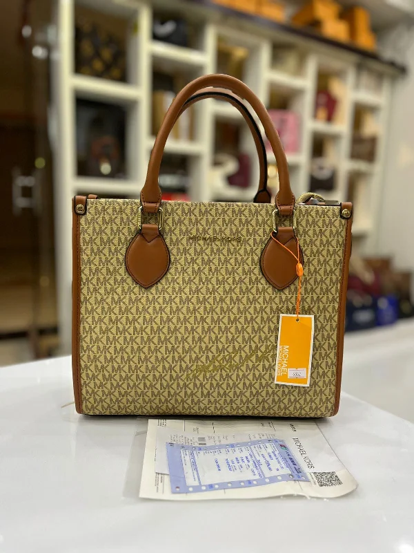 Michael Michael Kors Bags for celebrities on the red carpet (if applicable)Michael Kors Women's Handbag: Discounted Sale (Cream/Brown)