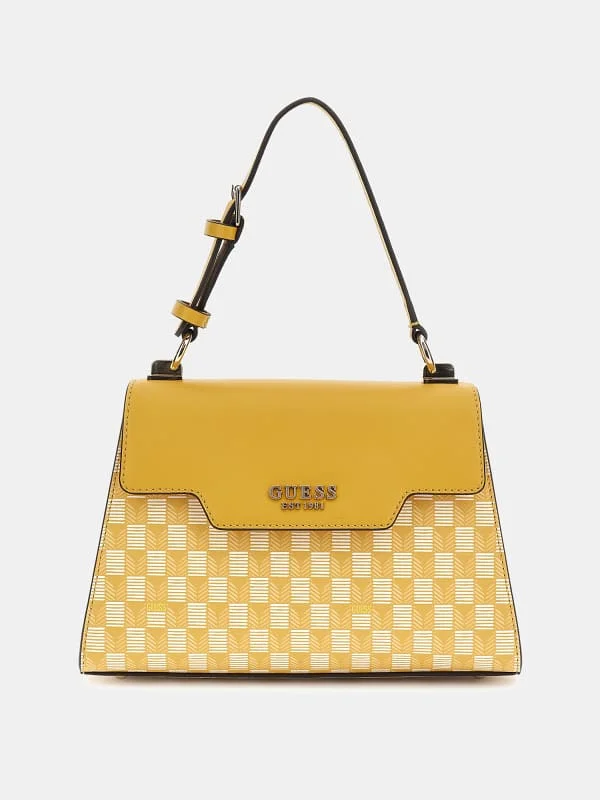 Guess bags for casual, everyday chic looksHallie Geometric-Print Handbag