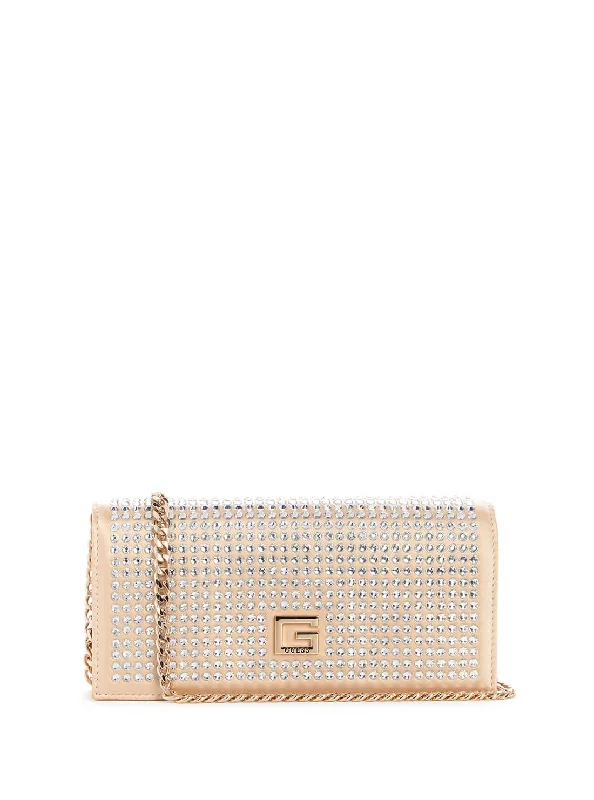 Guess bags in limited edition coloGold Gilded Glamour Crossbody Clutch