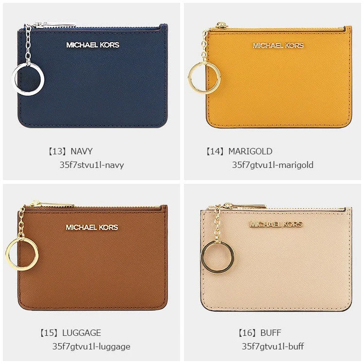 Michael Michael Kors Bags for dance performances with a design that won't restrict movementMichael Kors Card Holder/Coin Pouch Case 35F7GTVU1L / 35F7STVU1L Key Ring