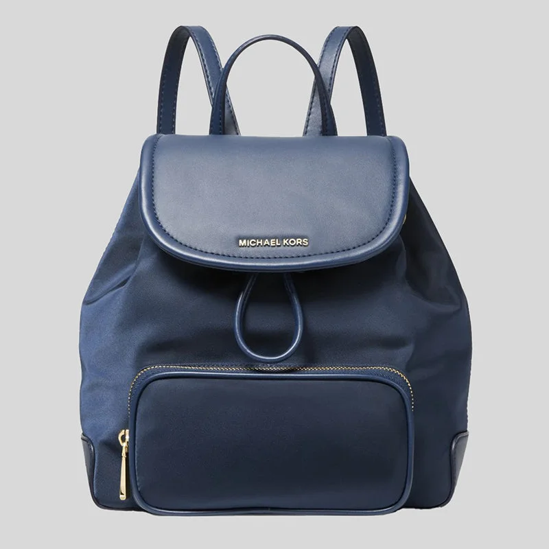 Michael Michael Kors Bags for cultural events in a style that reflects the occasionMICHAEL KORS Cara Small Nylon Backpack Navy 30R4GRKB1C