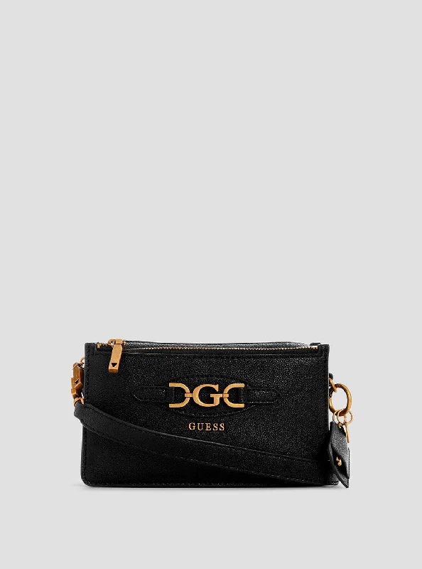 Guess bags for women who like statement accessoriesBlack Malva Crossbody Bag