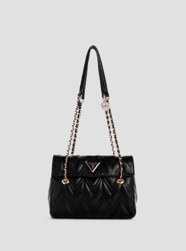 Guess bags for women who love timeless fashionBlack Eda Shoulder Bag