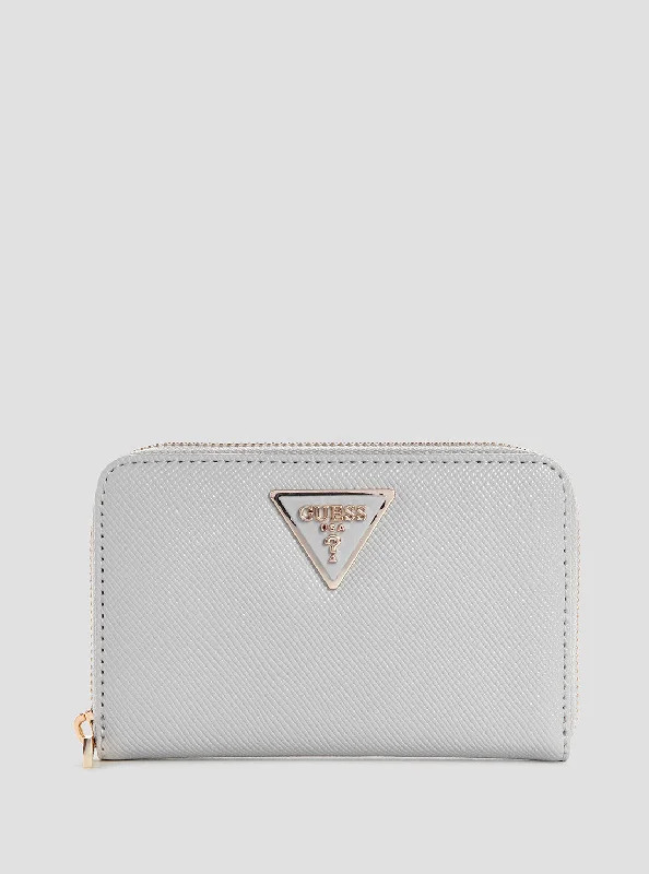 Guess bags in soft and durable materialsPurple Laurel Medium Wallet