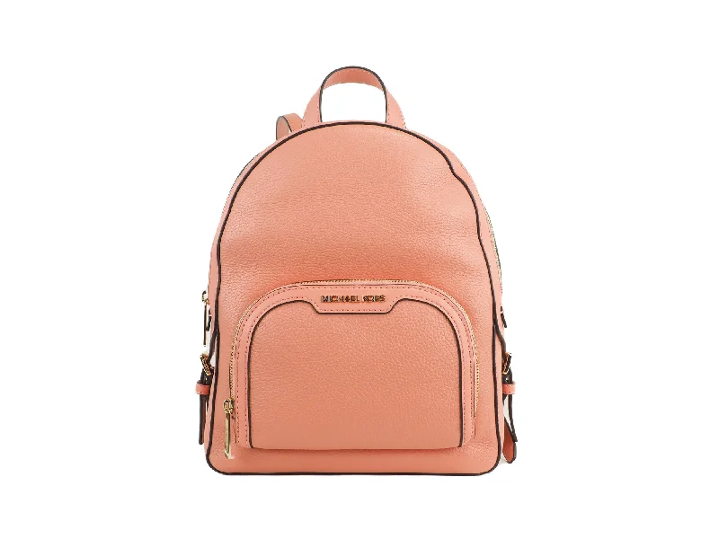 Michael Michael Kors Bags for baby showers in a cute and elegant designMichael Kors Jaycee Medium Sherbert Pebbled Leather Zip Pocket Backpack Bookbag