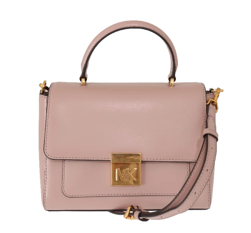 Michael Michael Kors Bags for plane trips with a TSA - friendly designMichael Kors Elegant Pink Leather Mindy Shoulder Bag