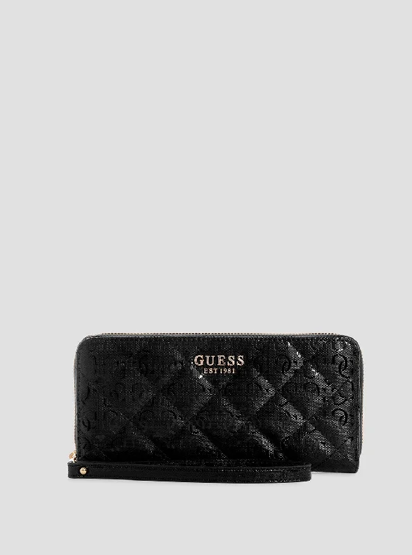 Guess bags for students and yoBlack Laurel Large Wallet