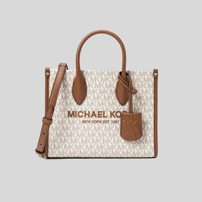 Michael Michael Kors Bags for business seminars to hold important documentsMICHAEL KORS Mirella Small Crossbody Tote Bag Vanilla 35F2G7ZC5B