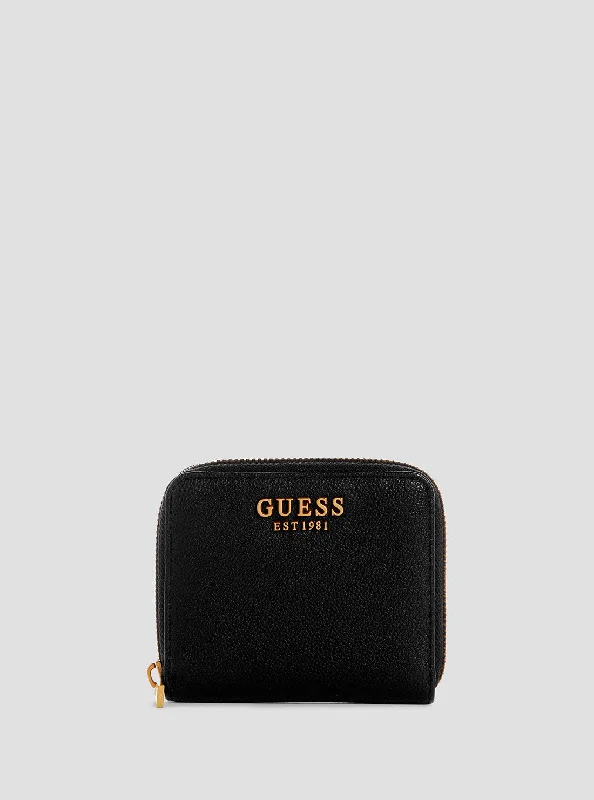 Guess bags perfect for running errands in styleBlack Malva Small Wallet