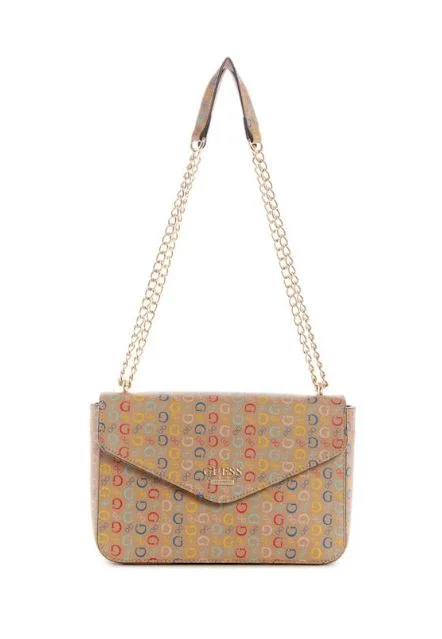 Guess bags perfect for a weekend brunchBlairsville Logo Flap Crossbody