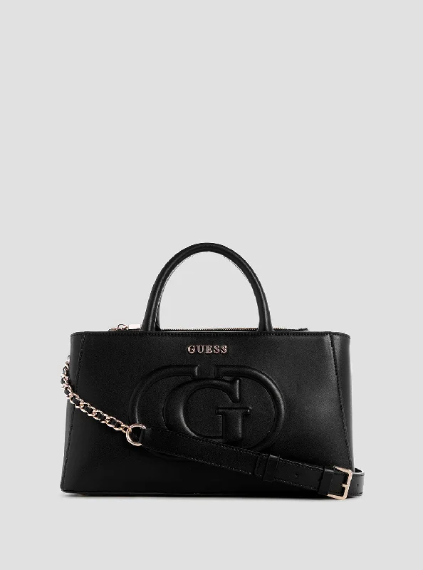 Guess bags for everyday convenienceEco Black Mietta Noel Tote Bag