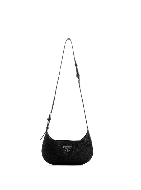 Guess bags with sleek and stylish silhouettesBlack Avis Crossbody Bag