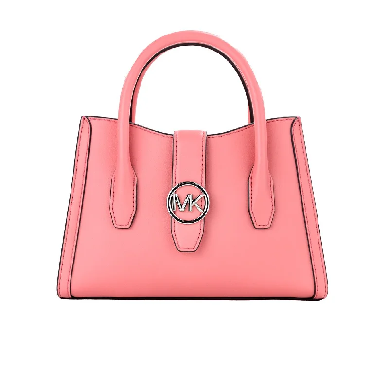 Michael Michael Kors messenger bags for bike commutersMichael Kors Gabby Small Tea Rose Faux Leather Top Zip Satchel Crossbody Bag