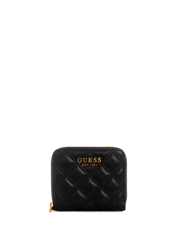 Guess bagsBlack Giully Small Zip Wallet