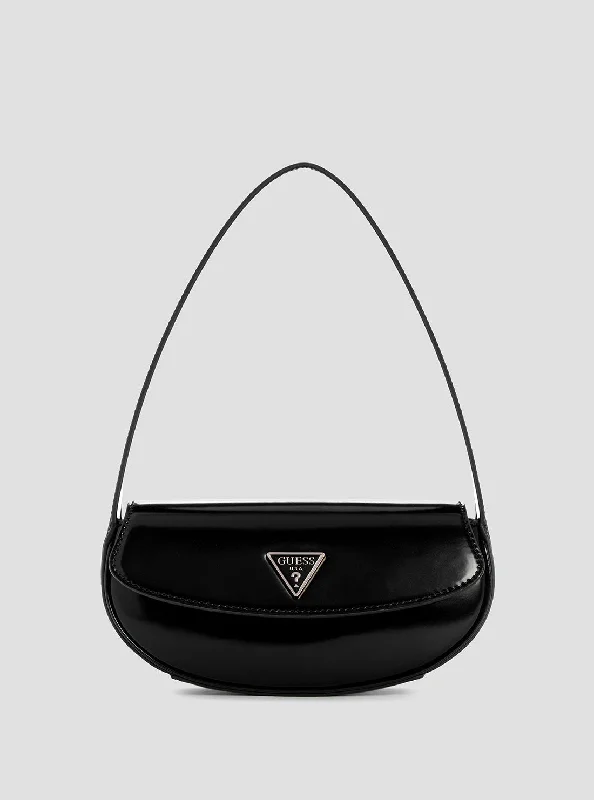 Guess bags with leather materialBlack Arnela Shoulder Bag