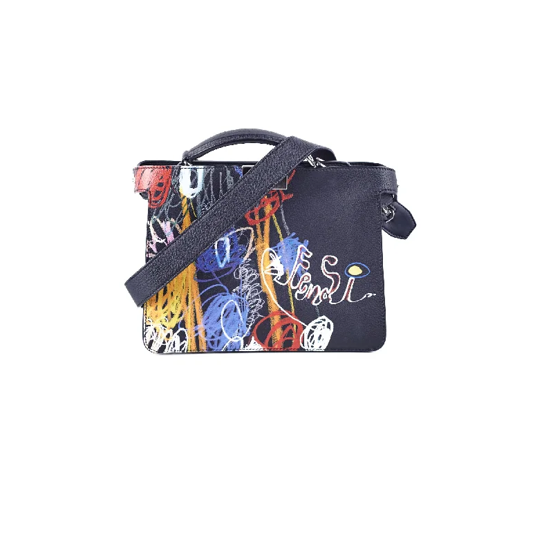 Fendi tote bags with a self - cleaning interior lining for easy maintenanceFendi x Noel Fielding Peekaboo Top Handle