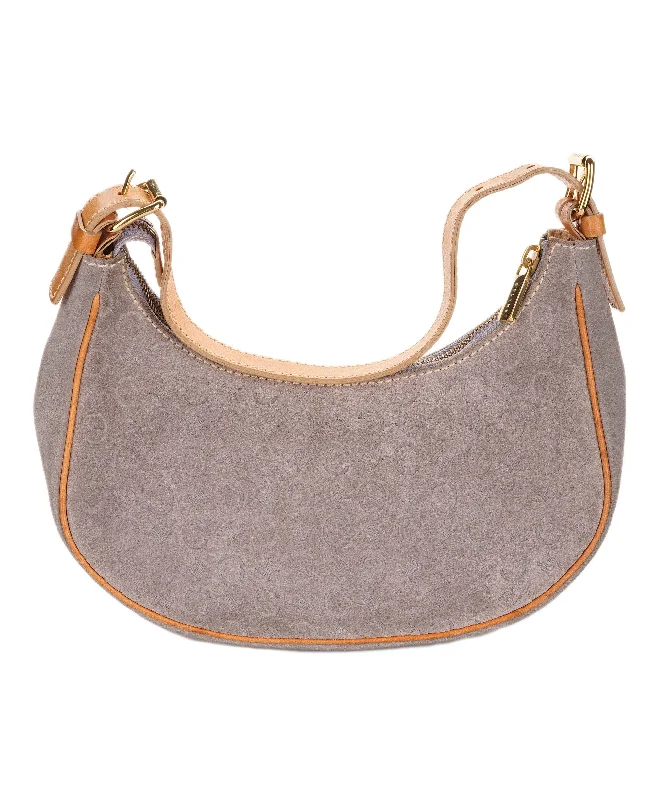 Affordable Replica - Style Celine BagsCeline suede half moon shoulder bag  - AJC0843