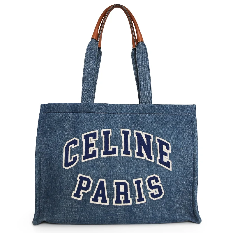 Breathable Celine Gym Bags for Fitness EnthusiastsCabas Denim Celine Paris Tote Bag