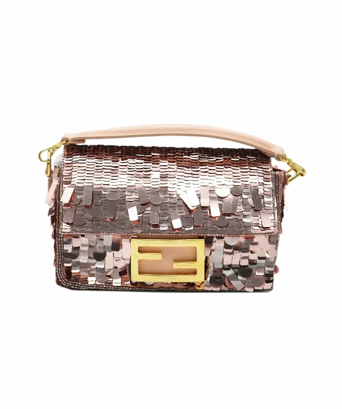 Fendi bags with a Bluetooth - enabled key finder for never losing keys againFendi Mini Sequin Baguette Bag *RRP £2700* ALC1913