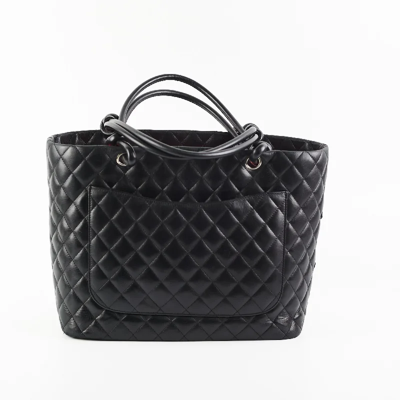 Chanel bags perfect for everyday elegChanel Cambon Black Lambskin Tote