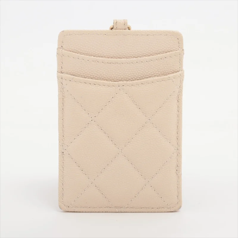 Chanel bags perfect for everyday elegChanel Caviar Beige Cardholder Crossbody - Series 20