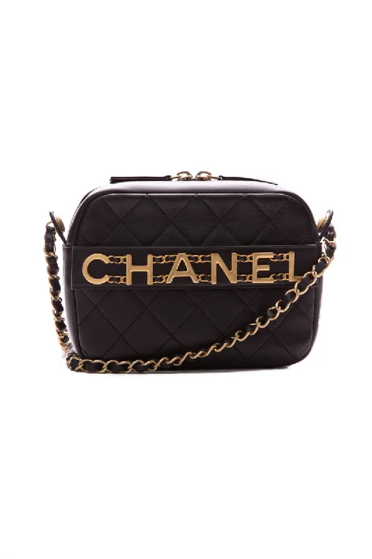 Chanel bags in luxury boutiques worldwideEnchained Logo Camera Bag