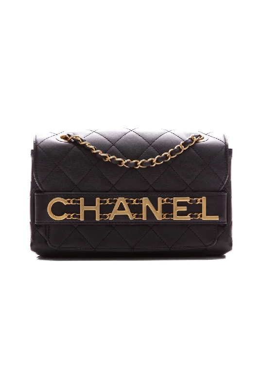 Chanel bags with gold, silver, and pearl accentsSmall Logo Flap Bag