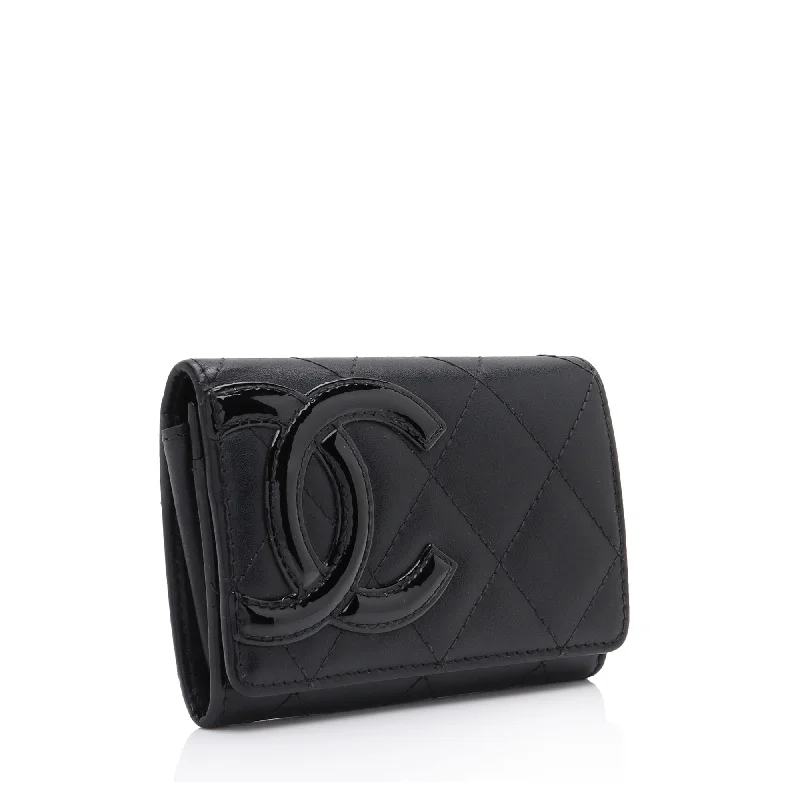 Chanel bags sale 2025Chanel Calfskin Quilted Cambon Coin Case (iN8ZuB)