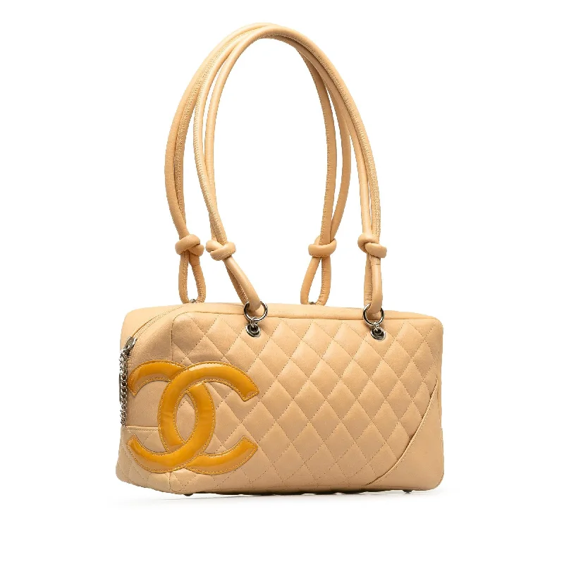 Chanel bags with iconic gold chainsChanel Cambon Ligne Shoulder Bag (fq4JEZ)