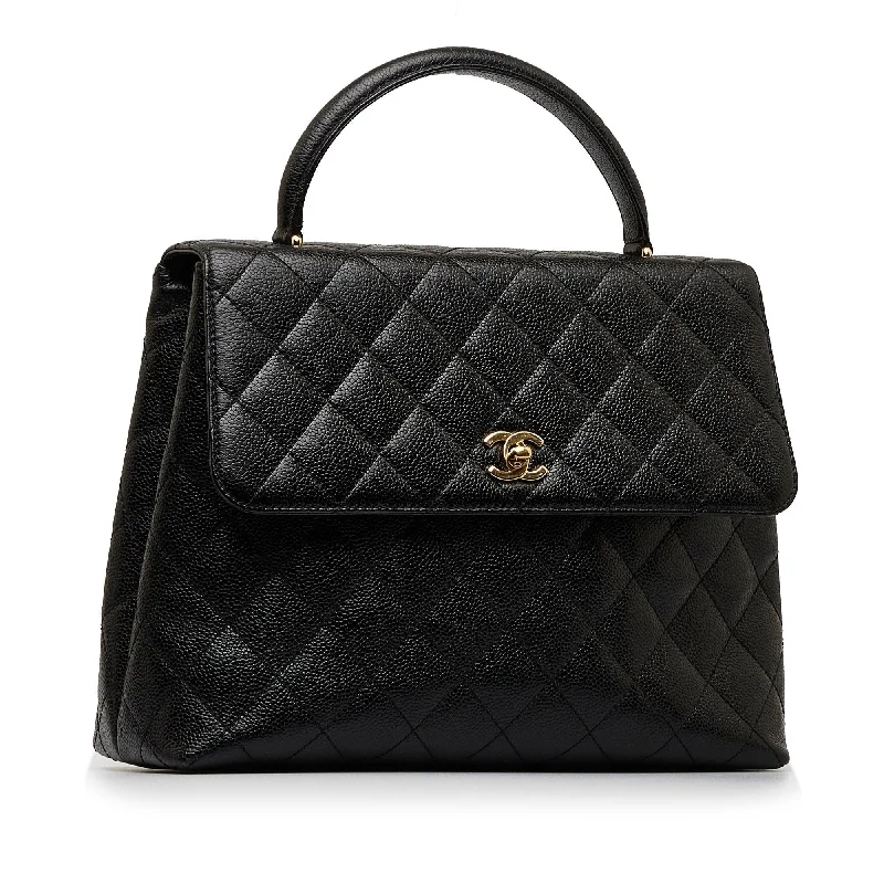 Chanel bags available at online luxury retaileChanel Caviar Kelly Top Handle (HtbV6X)