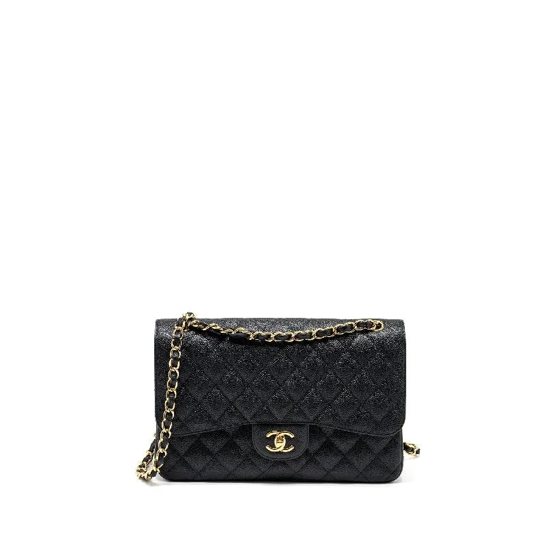 Chanel bags in luxury boutiques worldwideChanel Classic jumbo double flap bag caviar black GHW