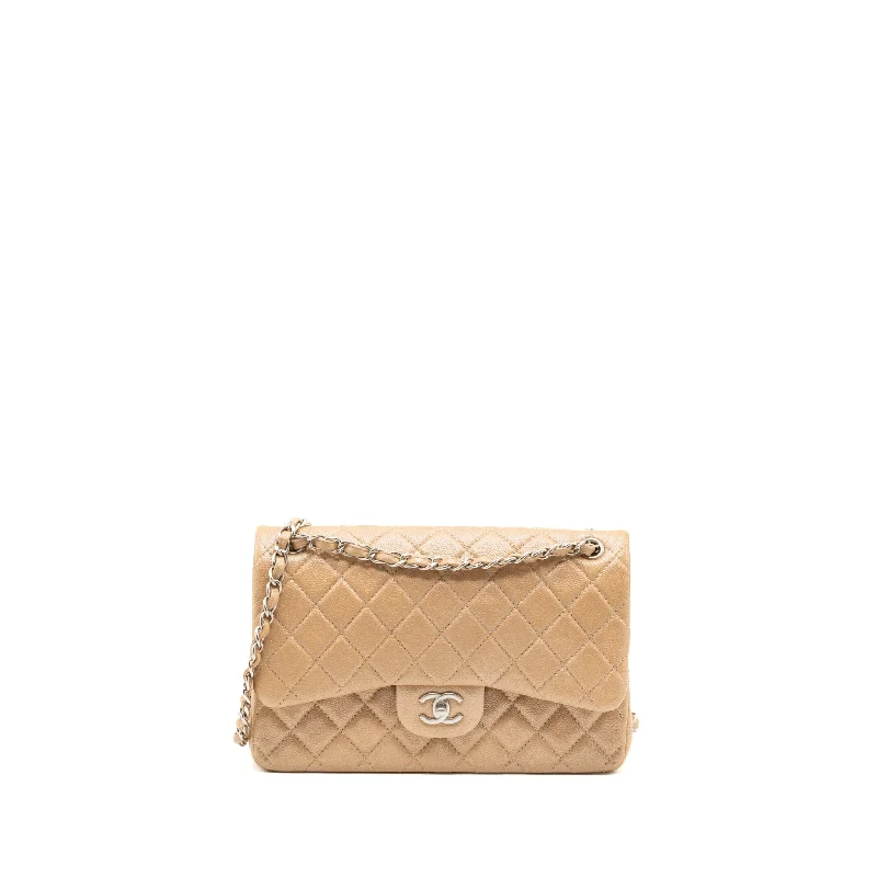 Chanel Small Crossbody Bag for TravelChanel classic jumbo double flap bag caviar iridescent beige brushed SHW