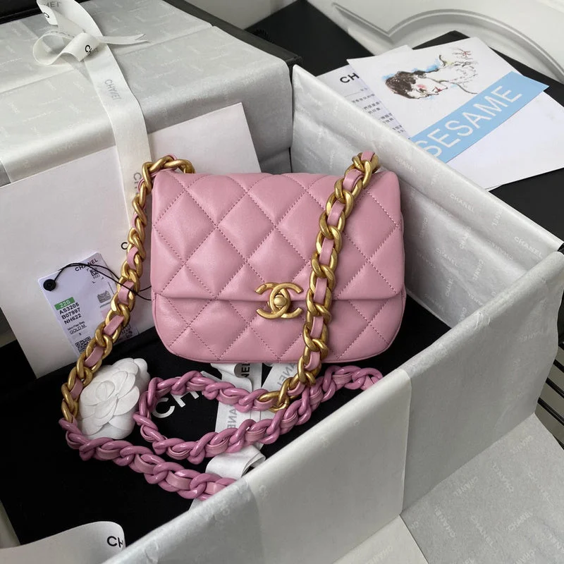 Chanel bags with chain and leather strap combinationsWF - Chanel Bags - 1020